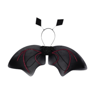 SET BAT (ALITAS DE MURCIELAGO + VINCHA)