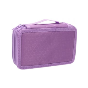 CARTUCHERA CANOPLA TRES PISOS *PRO* VIOLETA