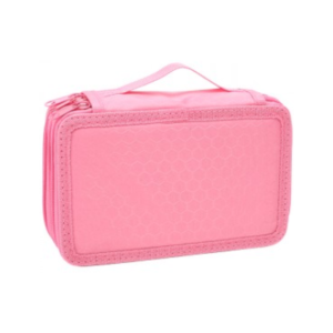 CARTUCHERA CANOPLA TRES PISOS *PRO* ROSA