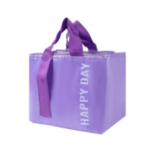 BOLSO LONCHERA TERMICO HAPPY DAY LAVANDA