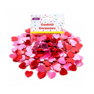 CONFETTI CORAZONES (Bolsa x 15 grs.) (24/144)