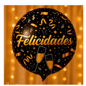 GLOBO 22" (56cm) FELICIDADES