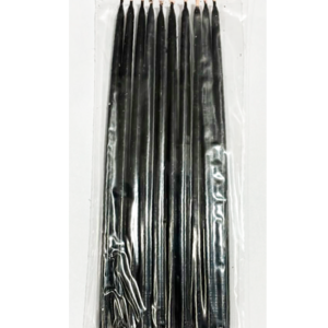 VELA BICHITO DE LUZ FINA 2268 NEGRA (20cm x 10)