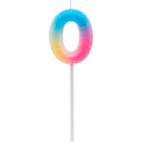 VELA NUMERO JELLY Nº0