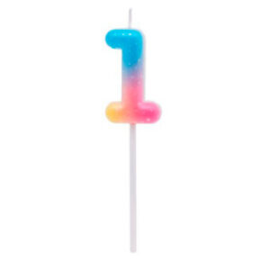 VELA NUMERO JELLY Nº1