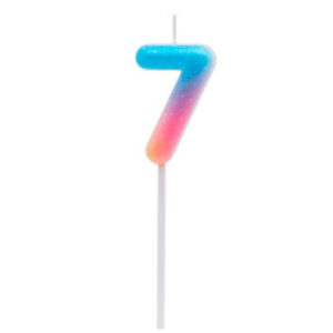 VELA NUMERO JELLY Nº7