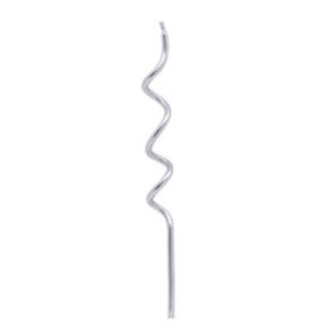VELA TWISS PLATEADA Blister x 12 un