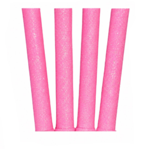 VELA BENGALA BRILLO ROSA CHICLE x4