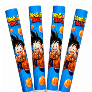 VELA BENGALA DECORADA DRAGON BALL Z x4