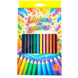 LÁPICES DE COLORES - Caja x 12unidades