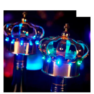 LUZ PARA BOTELLA "CORONA" RECARGABLE