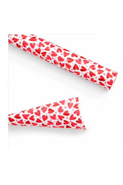 PAPEL DE REGALO "Love" 70 x 100 cm - Bolsa x 10un