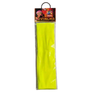 VINCHA NEON FLUO AMARILLO