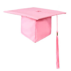 GORRO GRADUADO ROSA