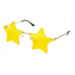 LENTES "FAMA" ESTRELLAS AMARILLO