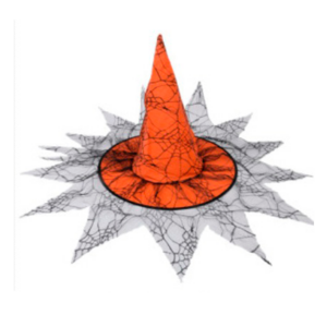SOMBRERO DE BRUJA DARK