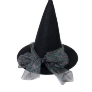 SOMBRERO DE BRUJA ECPLIPSE NEGRO