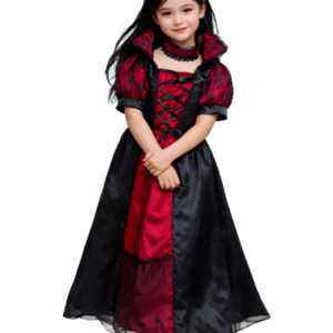 DISFRAZ VAMPIRA NIÑA INCLUYE VESTIDO