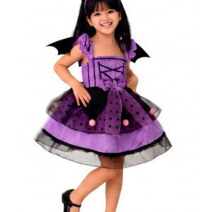 DISFRAZ BLACK KITTY INCLUYE VESTIDO , VINCHA Y ALAS