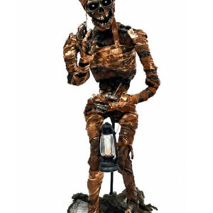 MUERTO VIVO - 140x143x18cm Luz y sonido - 2 pilas AA no incluidas - Lámpara incluye baterias