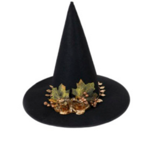 SOMBRERO DE BRUJA RITUAL DE ORO