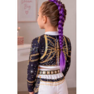 TRENZA GUERRERA DEMONIOS VIOLETA (12/120)