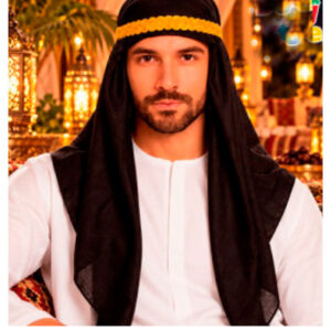 GORRO ARABE NEGRO