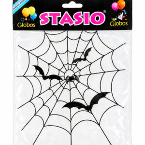TELA DE ARAÑA CON ARAÑAS (15 GR